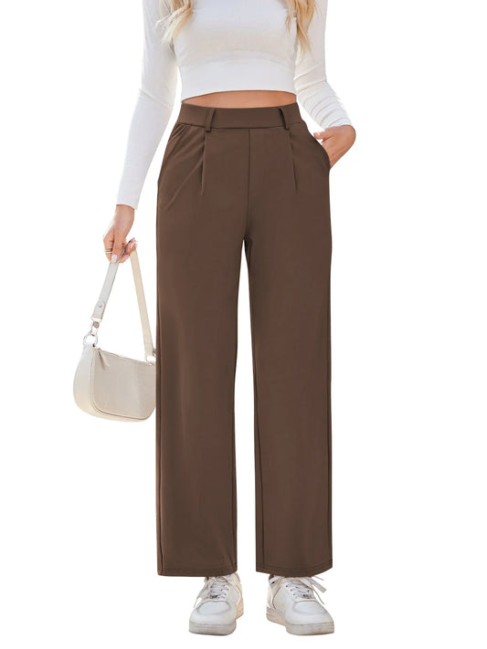 High Waisted Stretchy Dress Pants